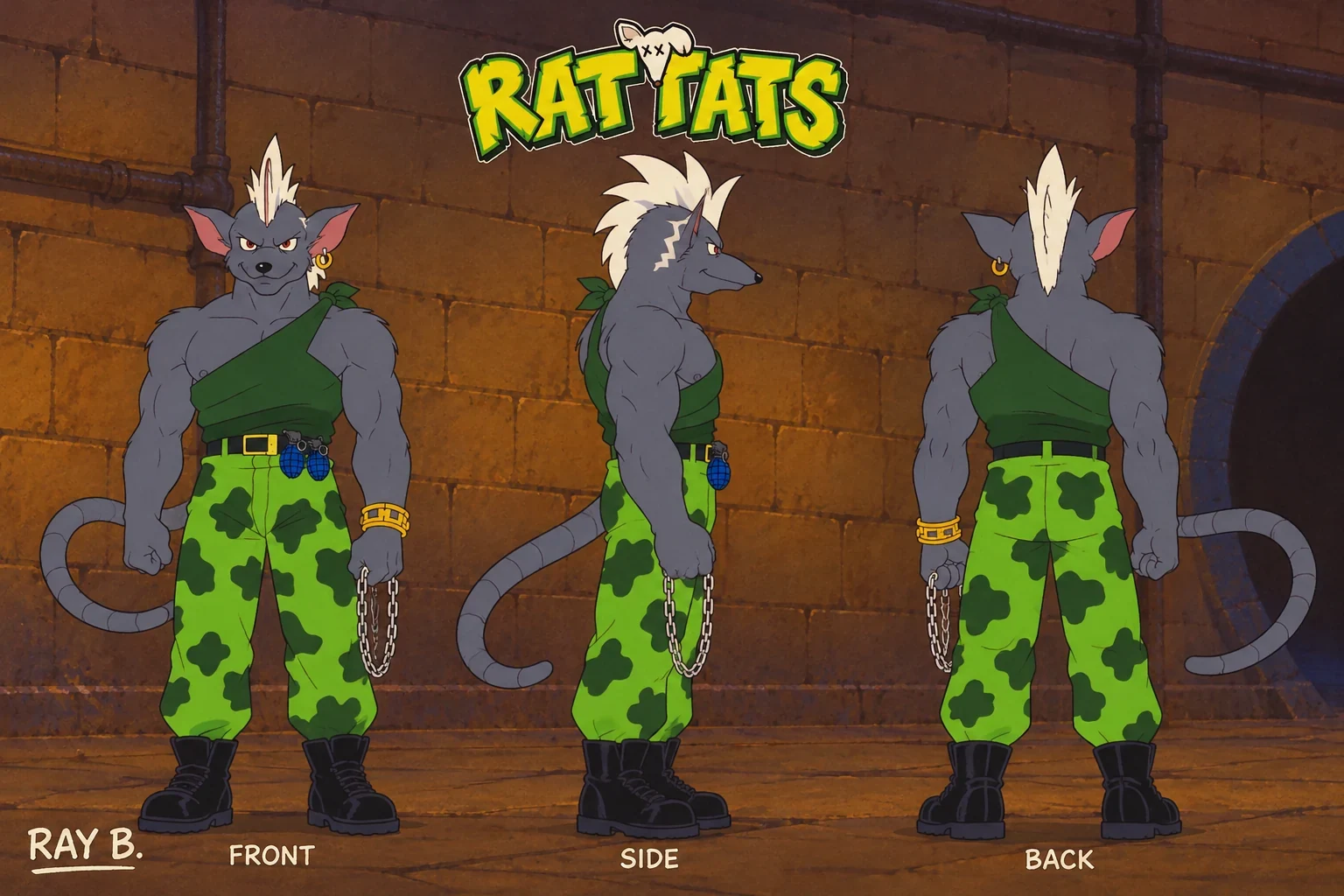 Character systems project artwork